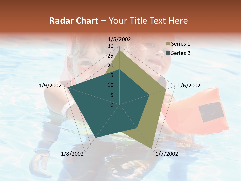 Leisure White Kid PowerPoint Template