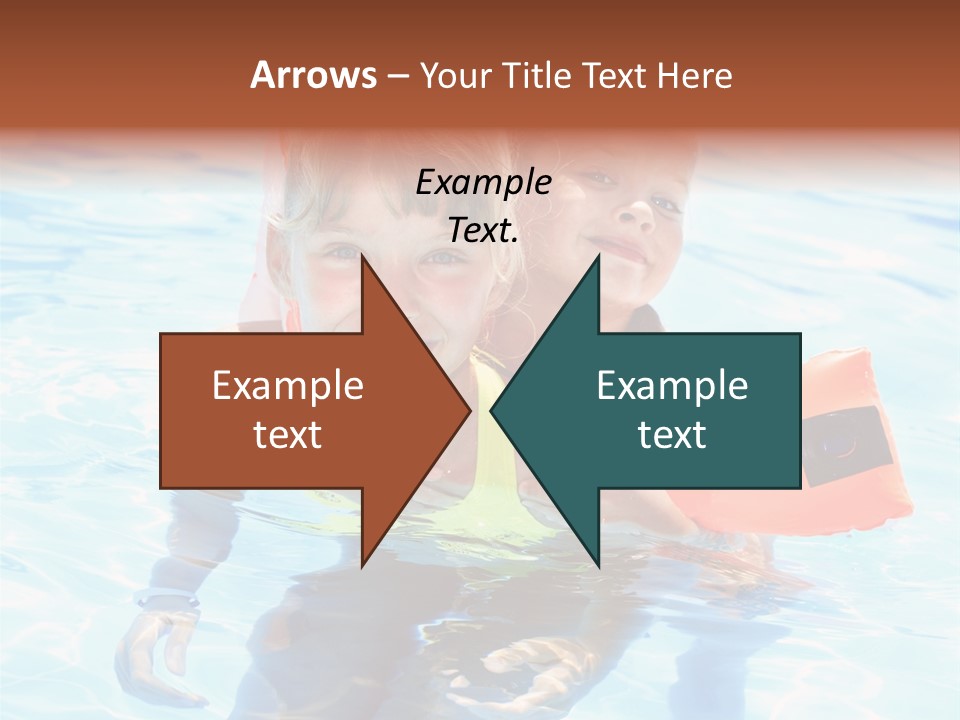 Leisure White Kid PowerPoint Template