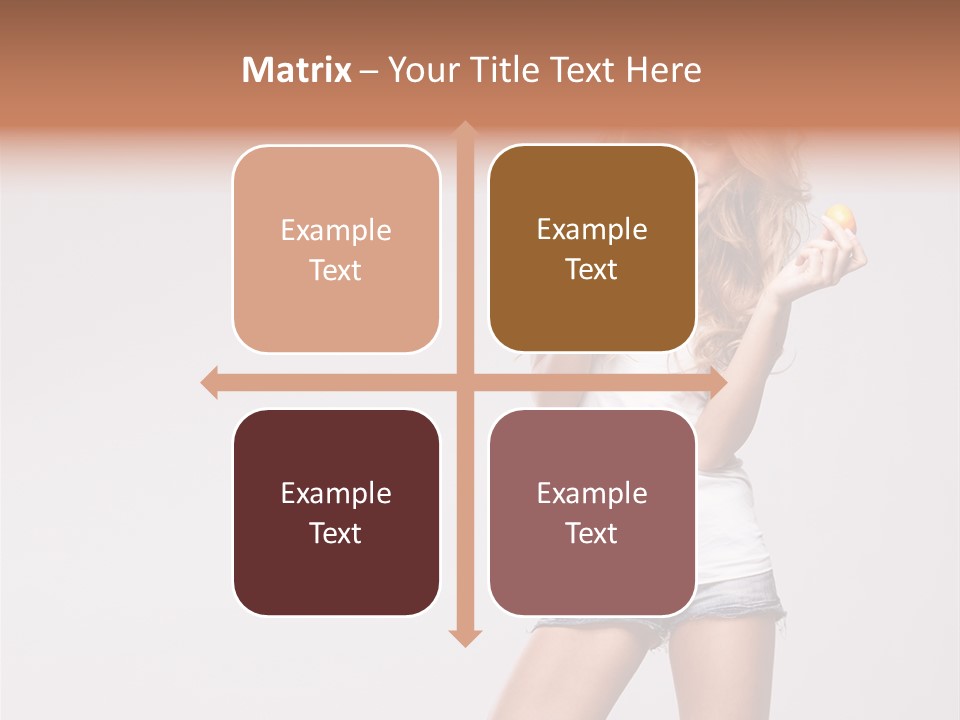 Breakfast Portrait Eating PowerPoint Template