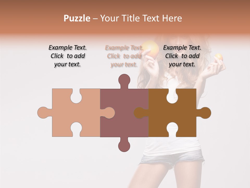 Breakfast Portrait Eating PowerPoint Template