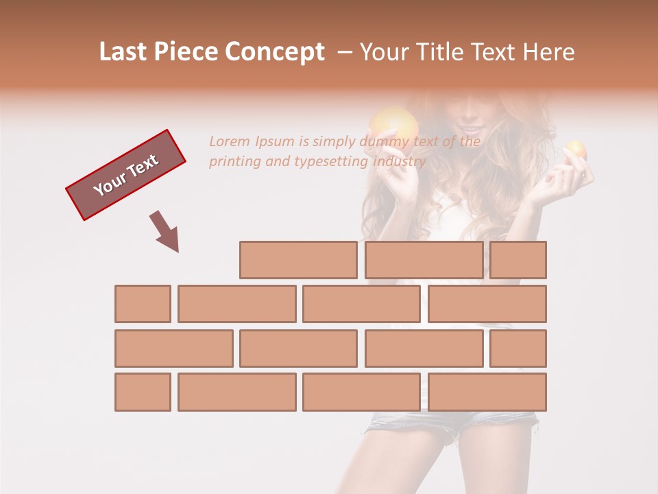 Breakfast Portrait Eating PowerPoint Template