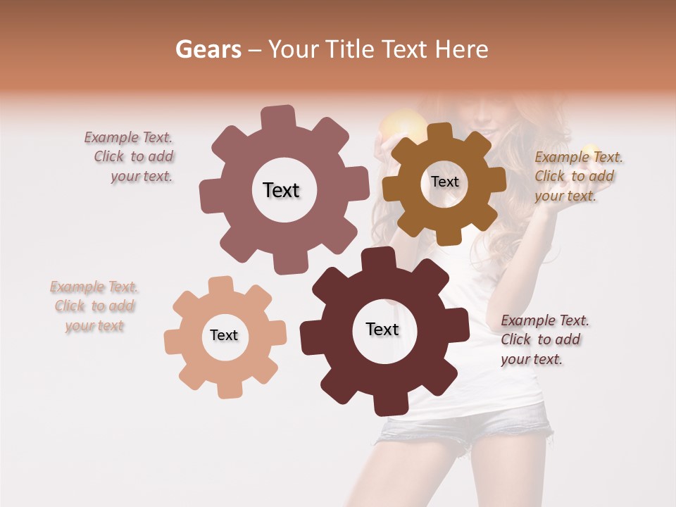 Breakfast Portrait Eating PowerPoint Template