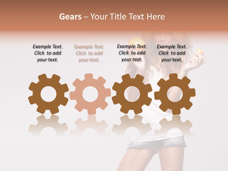 Breakfast Portrait Eating PowerPoint Template