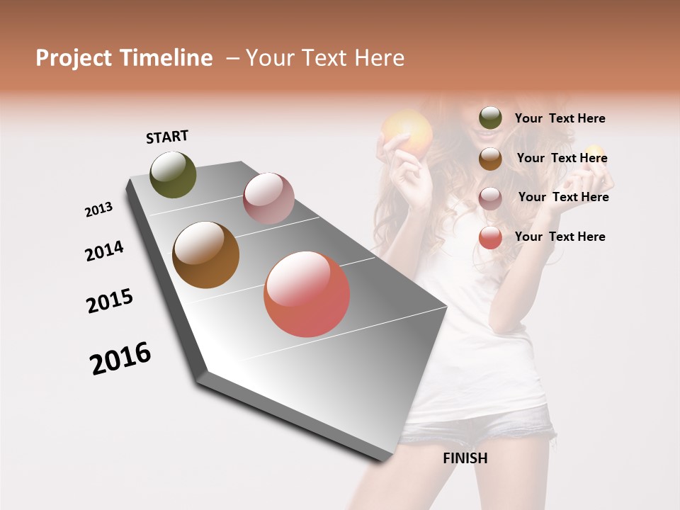 Breakfast Portrait Eating PowerPoint Template