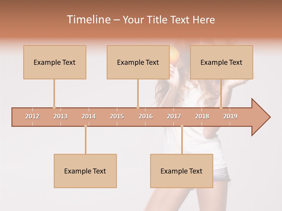 Breakfast Portrait Eating PowerPoint Template
