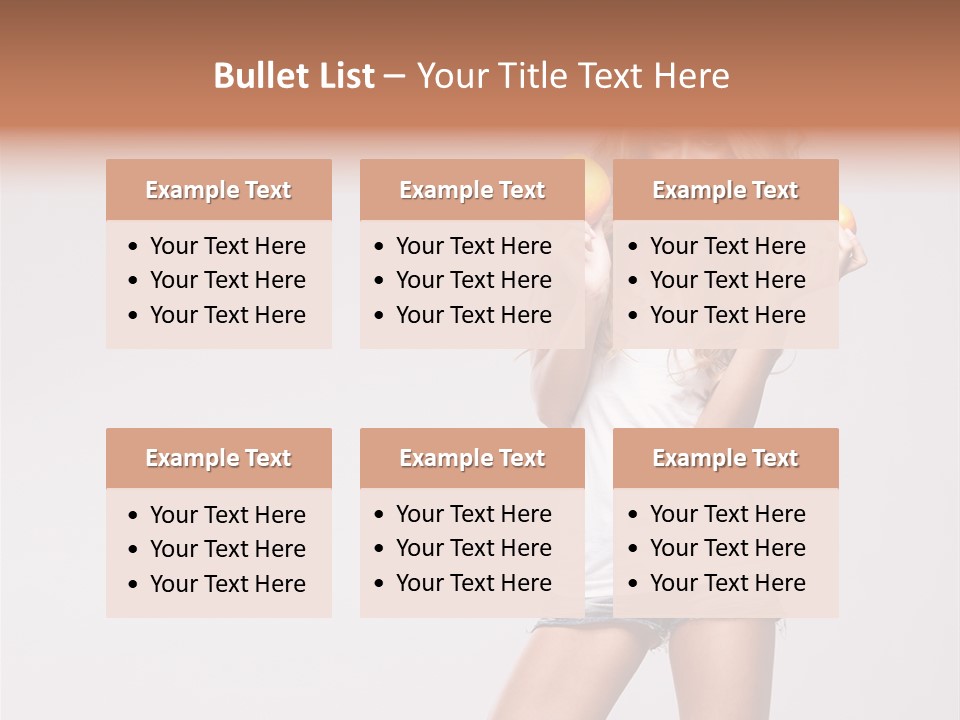 Breakfast Portrait Eating PowerPoint Template