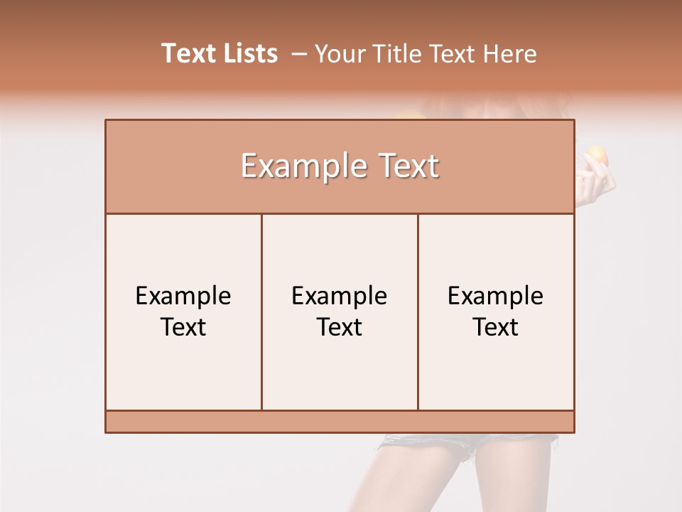 Breakfast Portrait Eating PowerPoint Template