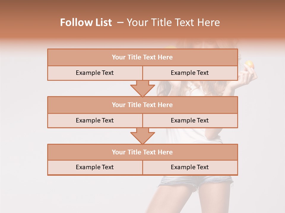 Breakfast Portrait Eating PowerPoint Template