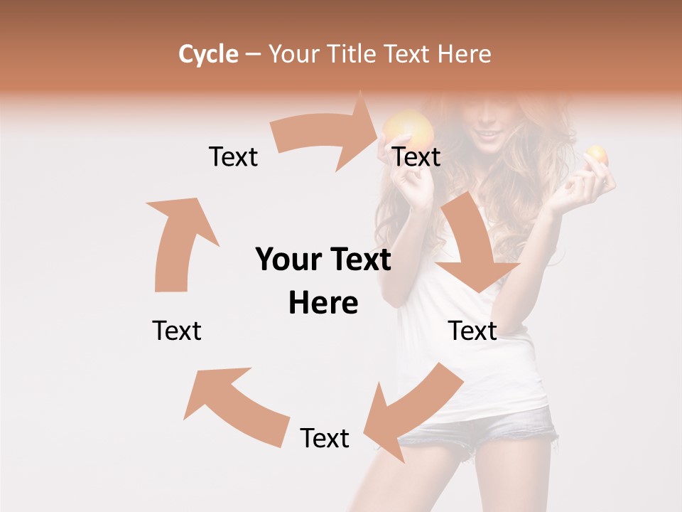 Breakfast Portrait Eating PowerPoint Template