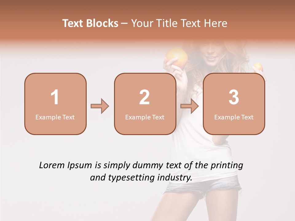 Breakfast Portrait Eating PowerPoint Template