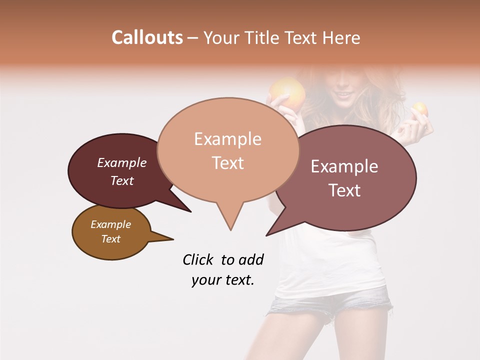 Breakfast Portrait Eating PowerPoint Template