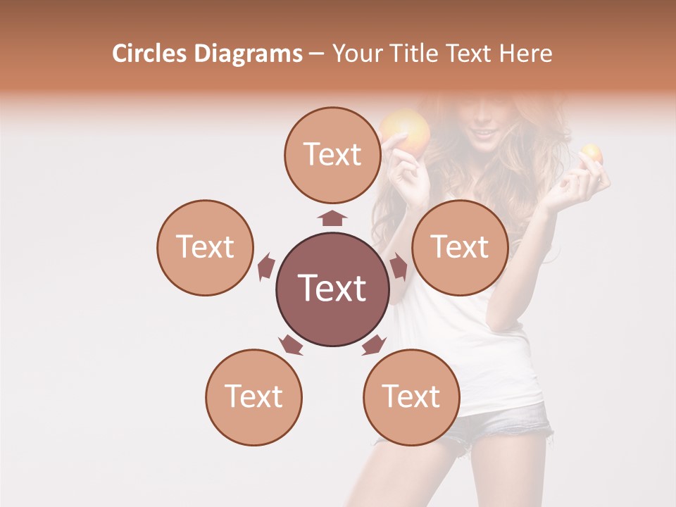 Breakfast Portrait Eating PowerPoint Template