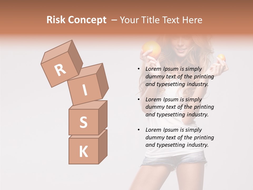 Breakfast Portrait Eating PowerPoint Template