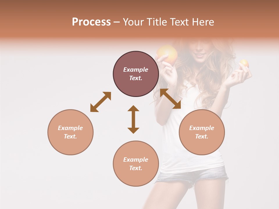 Breakfast Portrait Eating PowerPoint Template