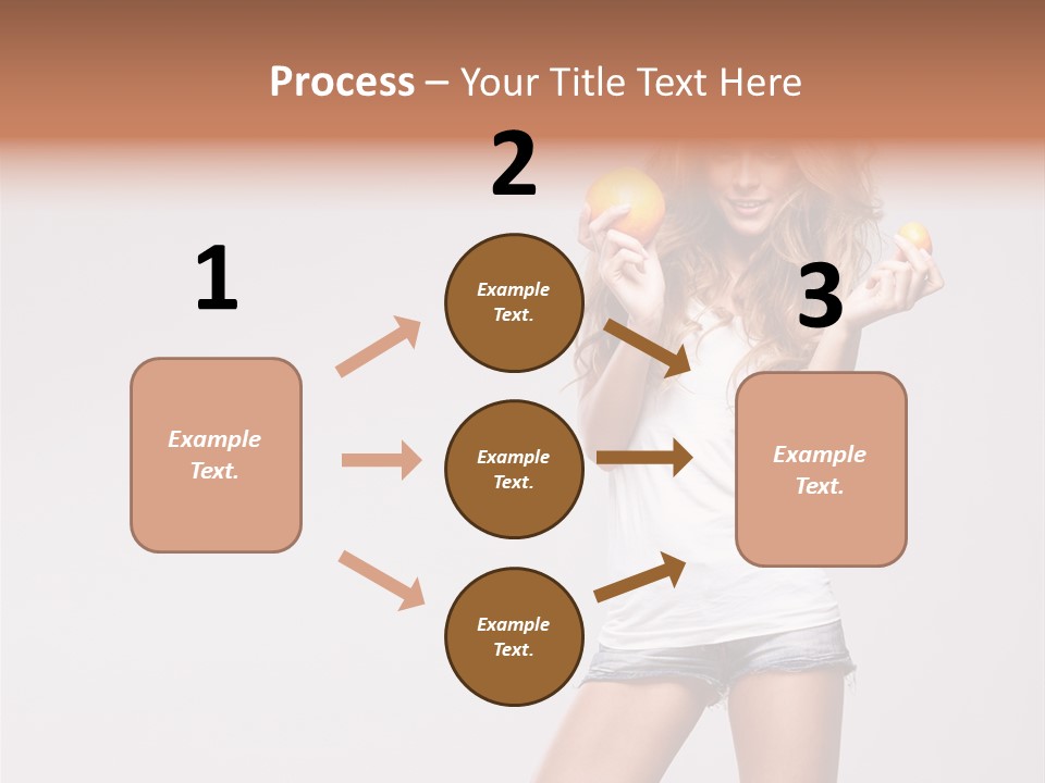 Breakfast Portrait Eating PowerPoint Template