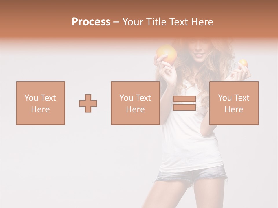 Breakfast Portrait Eating PowerPoint Template