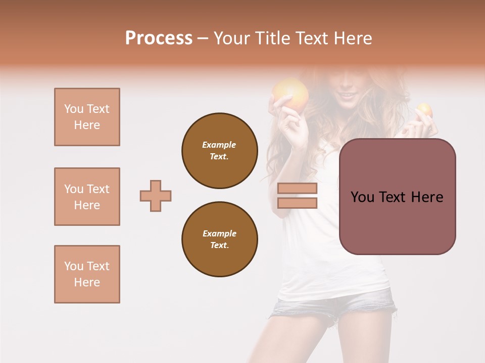 Breakfast Portrait Eating PowerPoint Template