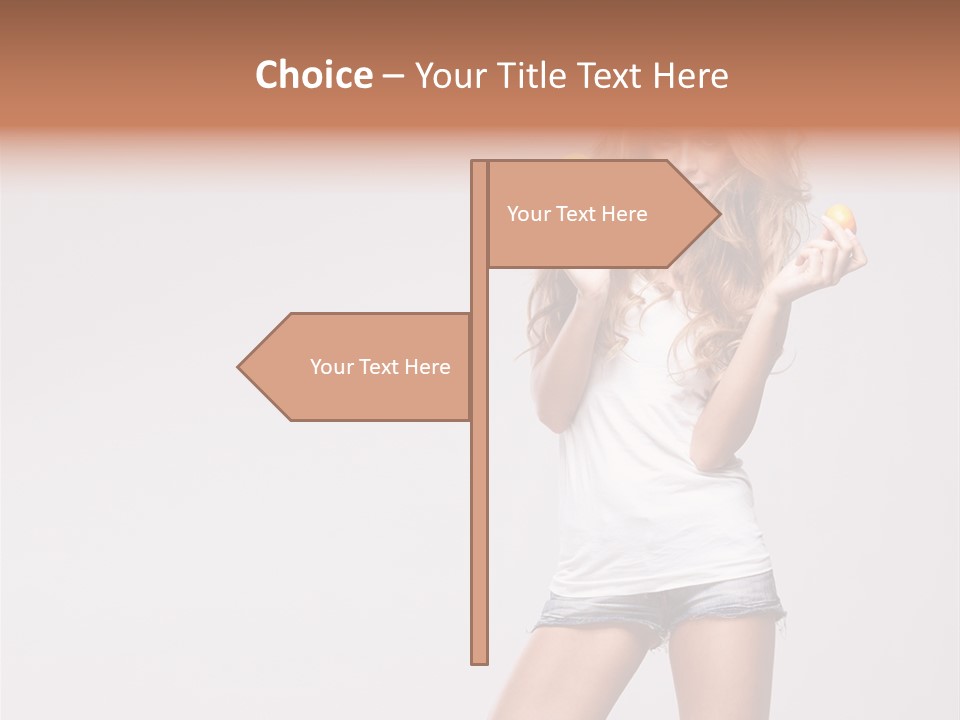 Breakfast Portrait Eating PowerPoint Template