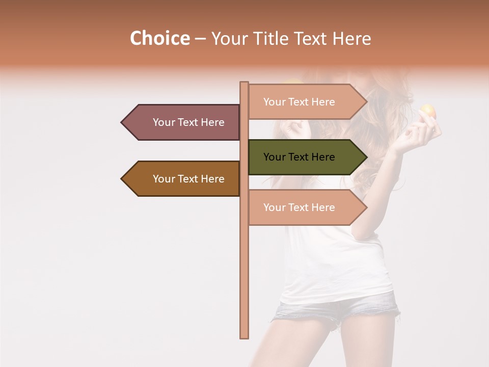 Breakfast Portrait Eating PowerPoint Template