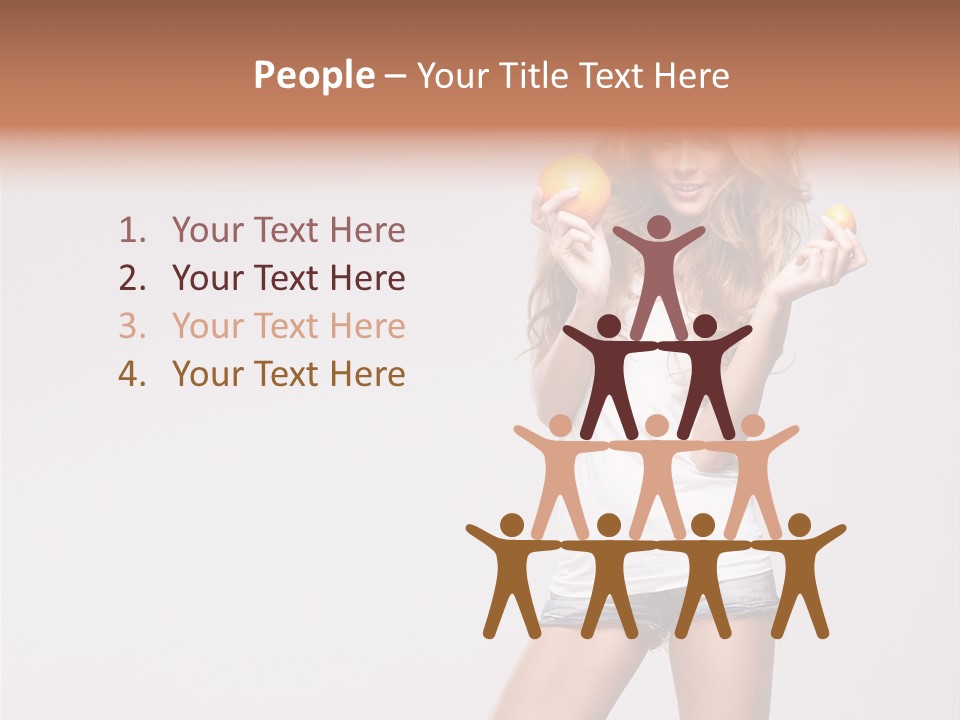 Breakfast Portrait Eating PowerPoint Template