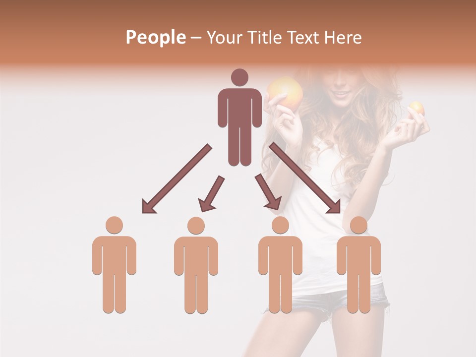 Breakfast Portrait Eating PowerPoint Template