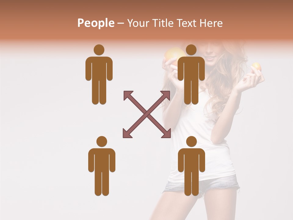 Breakfast Portrait Eating PowerPoint Template