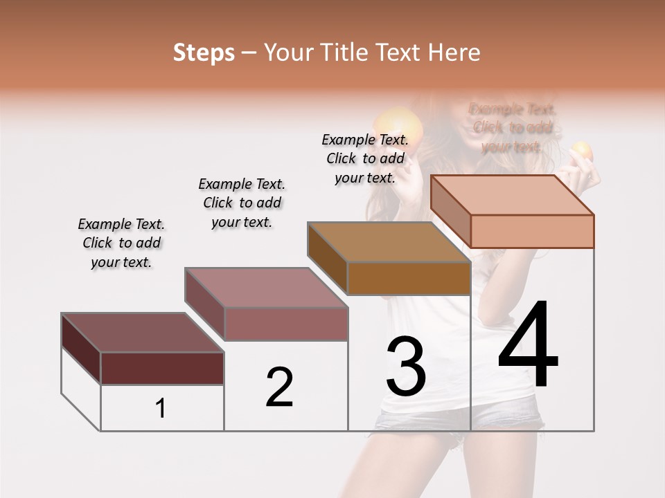 Breakfast Portrait Eating PowerPoint Template