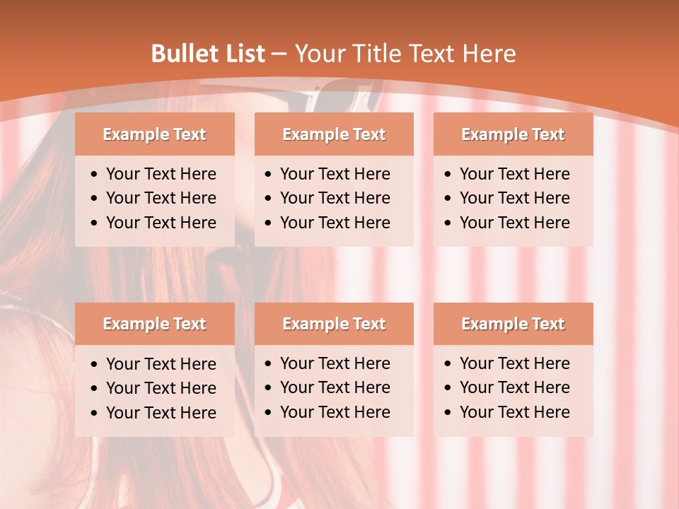 Sun Sport Striped PowerPoint Template