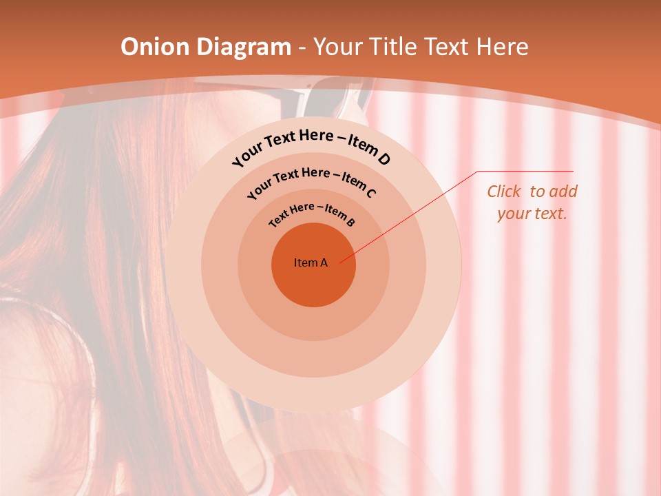 Sun Sport Striped PowerPoint Template