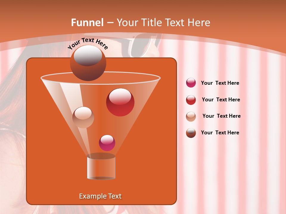 Sun Sport Striped PowerPoint Template