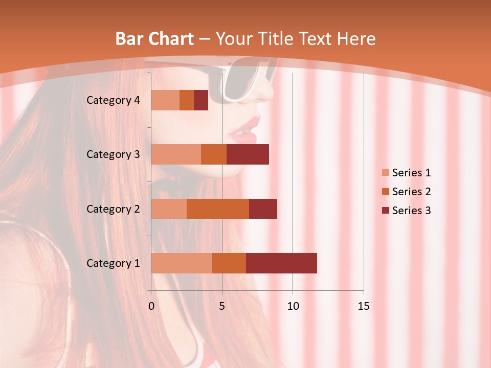 Sun Sport Striped PowerPoint Template
