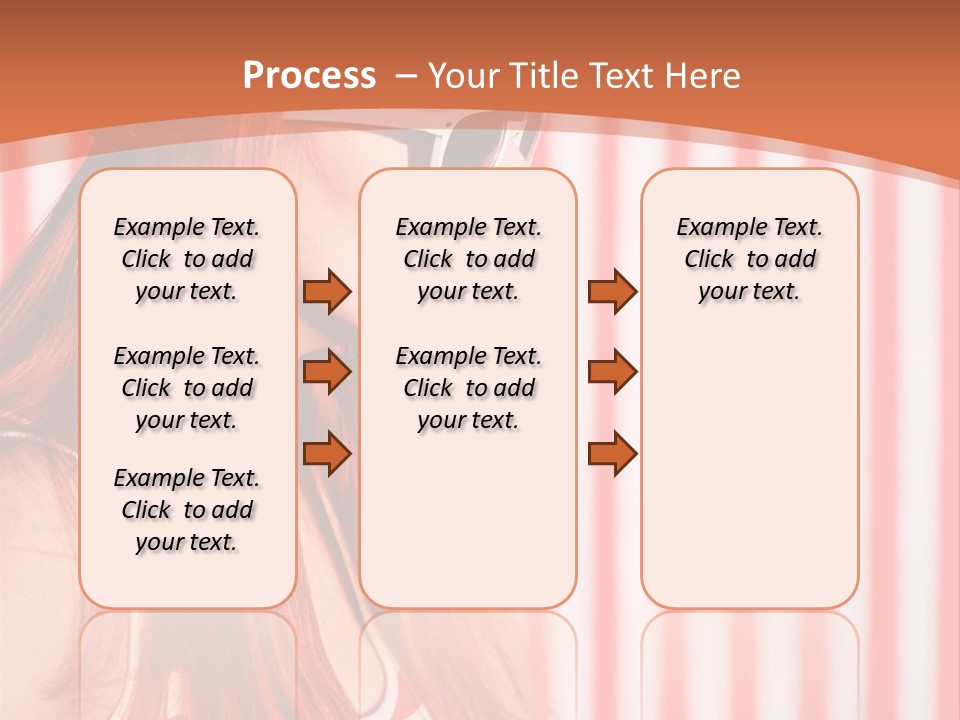 Sun Sport Striped PowerPoint Template
