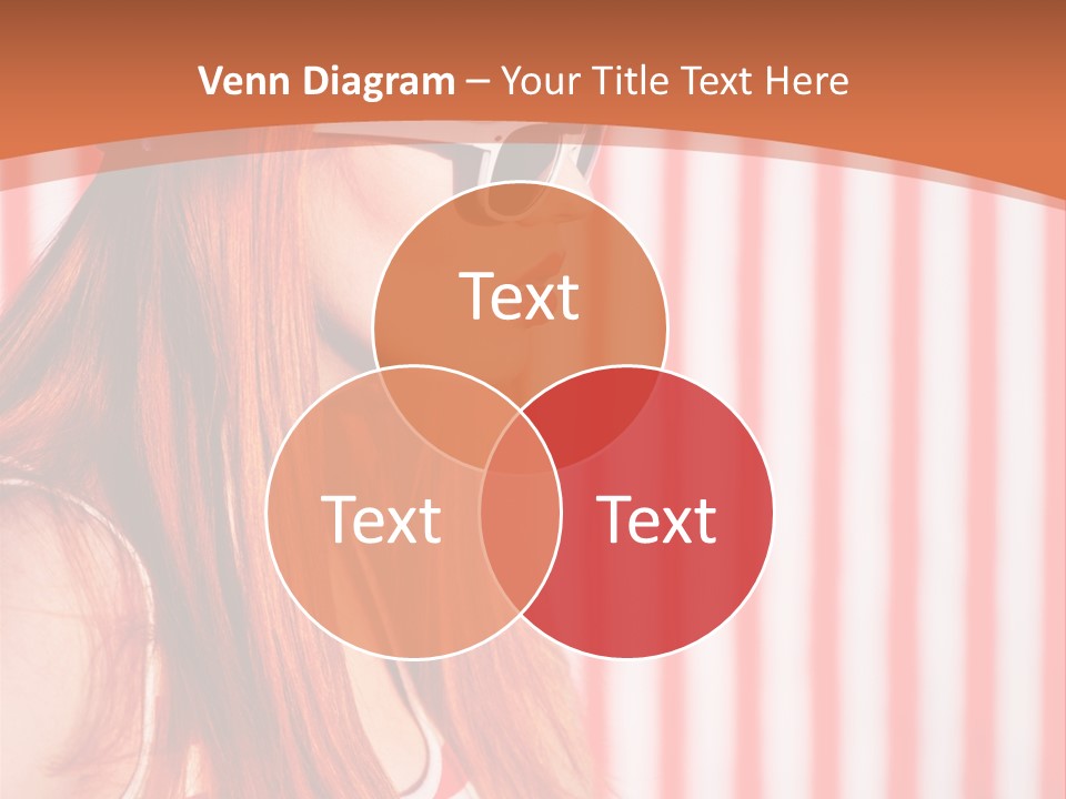 Sun Sport Striped PowerPoint Template