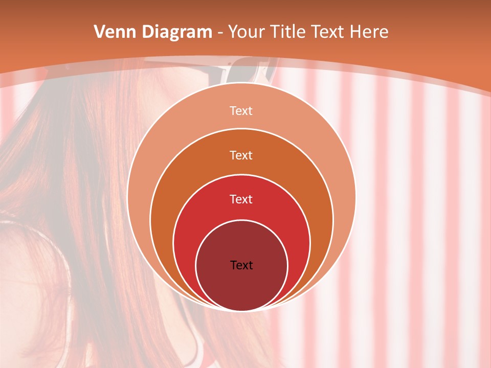 Sun Sport Striped PowerPoint Template