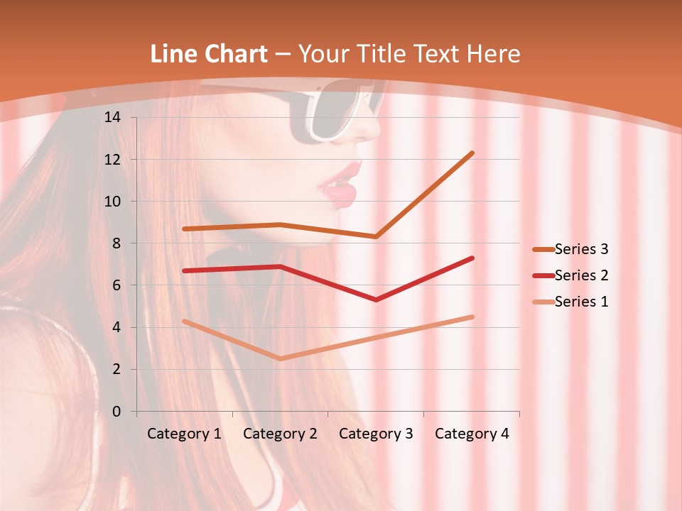Sun Sport Striped PowerPoint Template