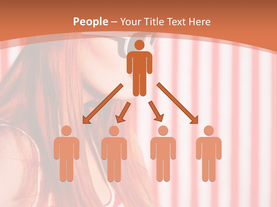 Sun Sport Striped PowerPoint Template