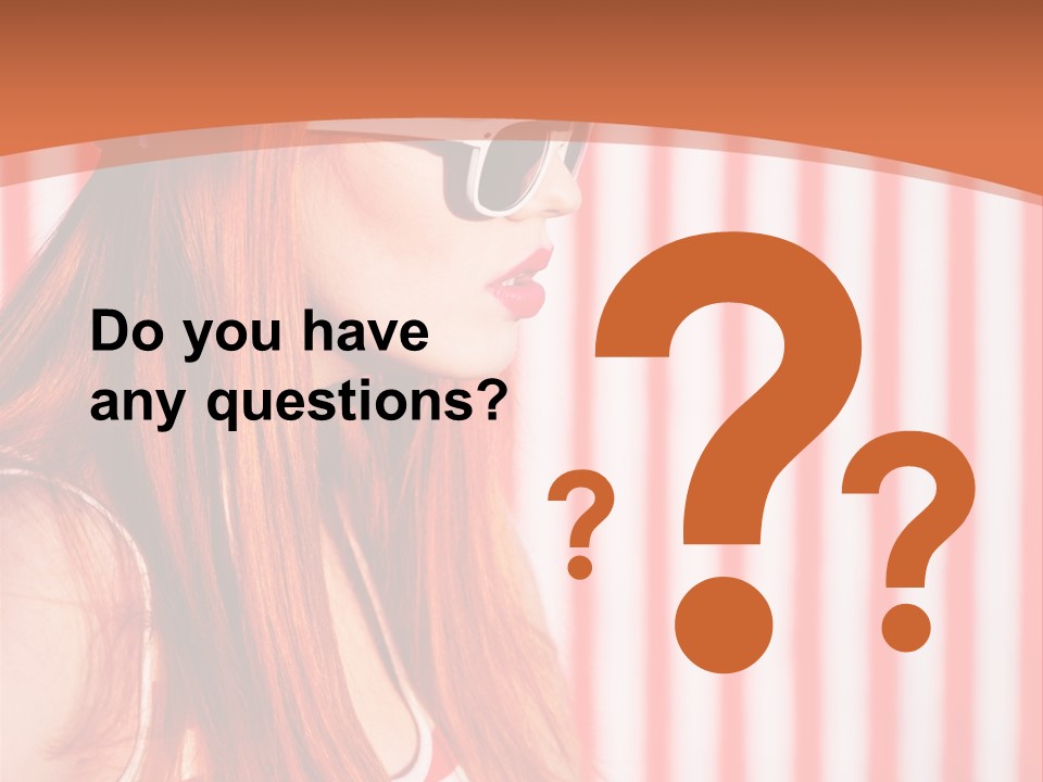 Sun Sport Striped PowerPoint Template