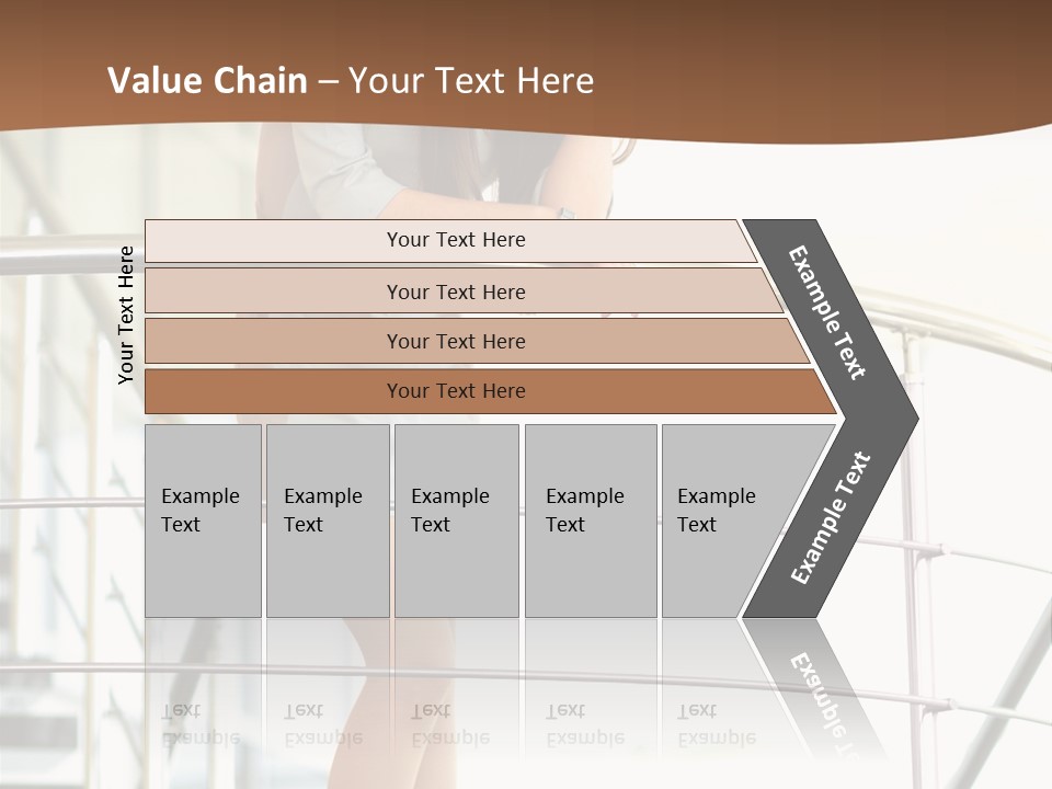 Woman Background Indoor PowerPoint Template