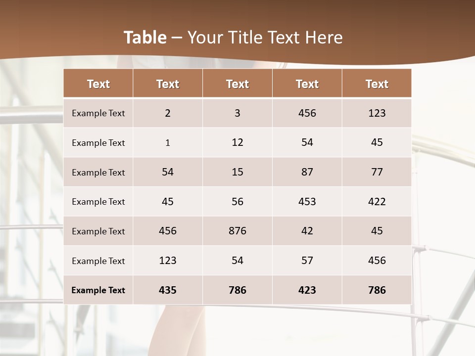 Woman Background Indoor PowerPoint Template