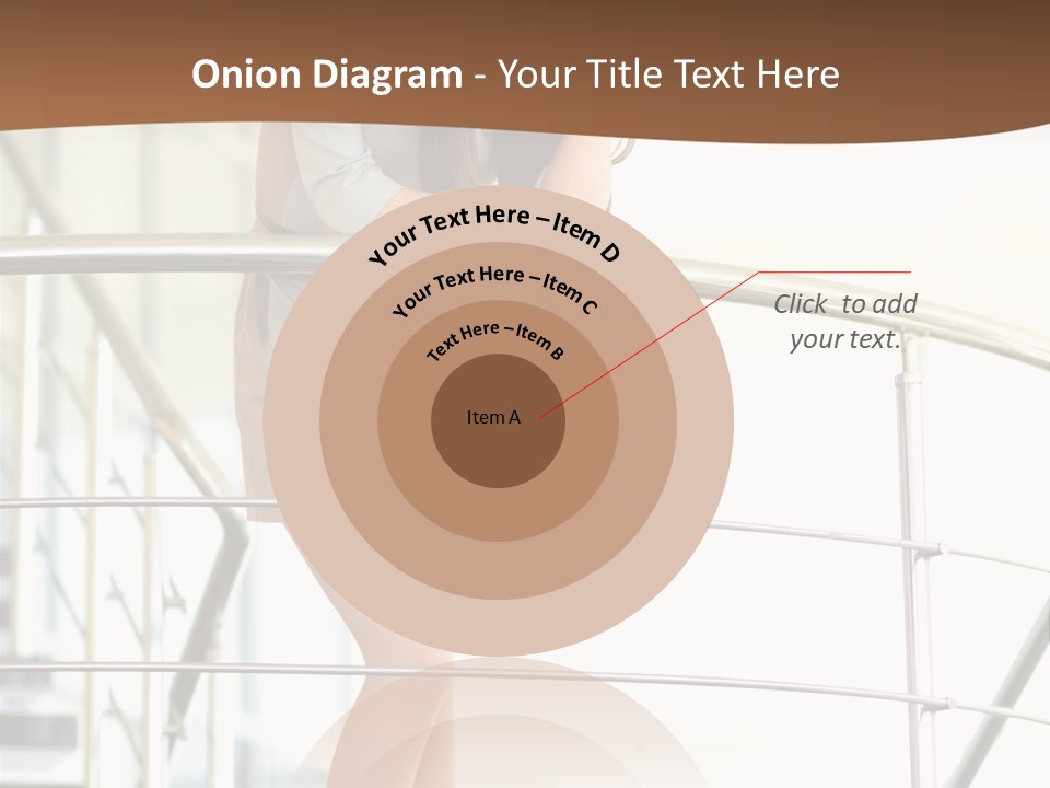 Woman Background Indoor PowerPoint Template