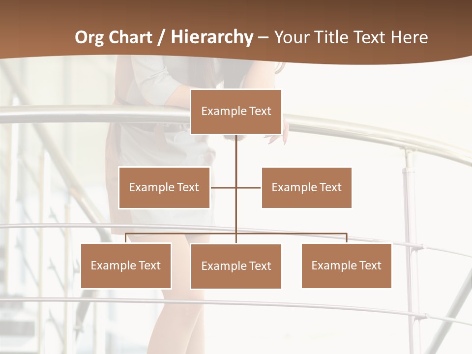 Woman Background Indoor PowerPoint Template