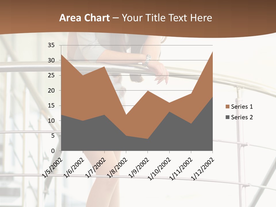 Woman Background Indoor PowerPoint Template