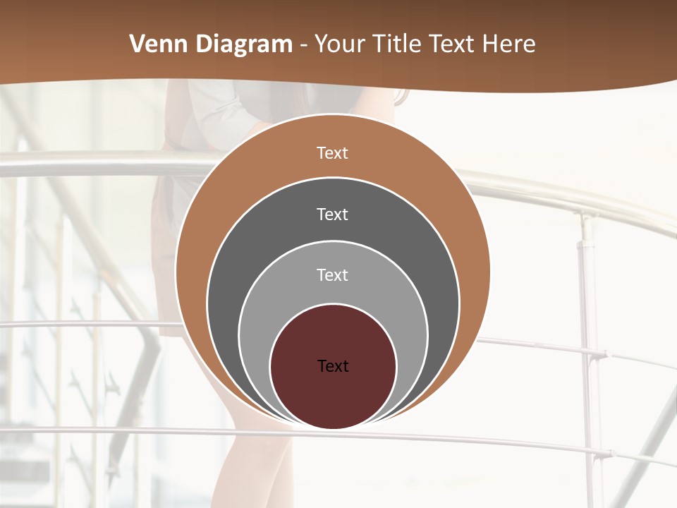 Woman Background Indoor PowerPoint Template