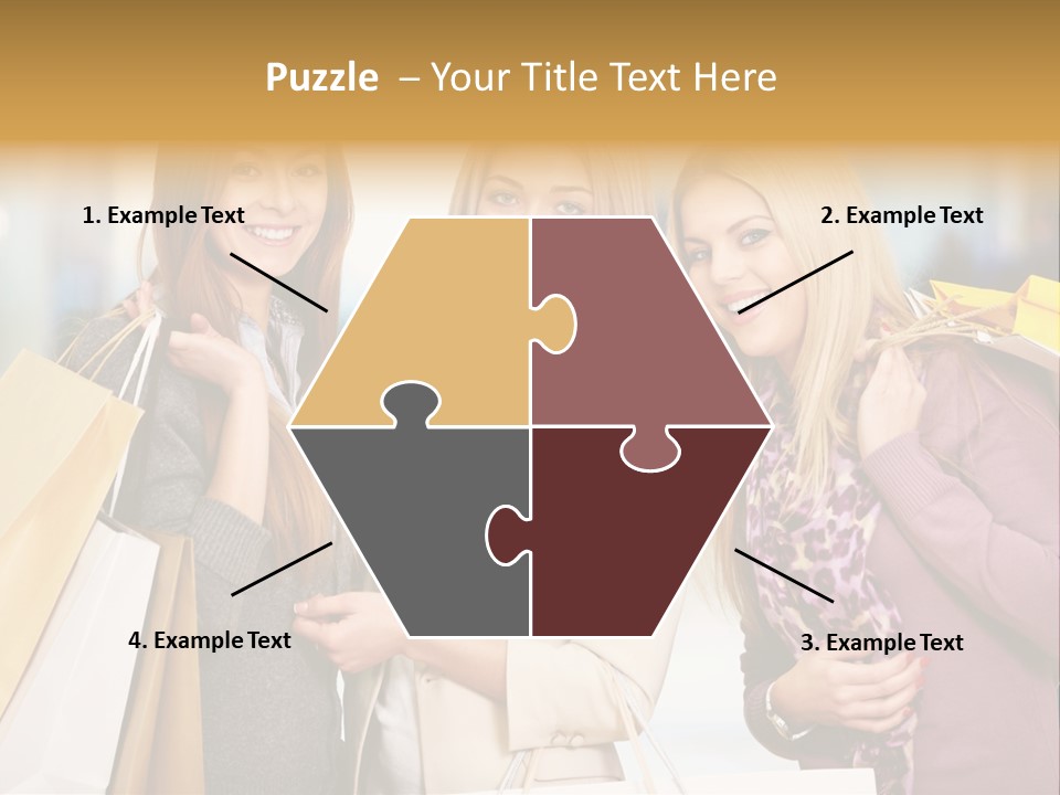 Beautiful Friendship Looking PowerPoint Template