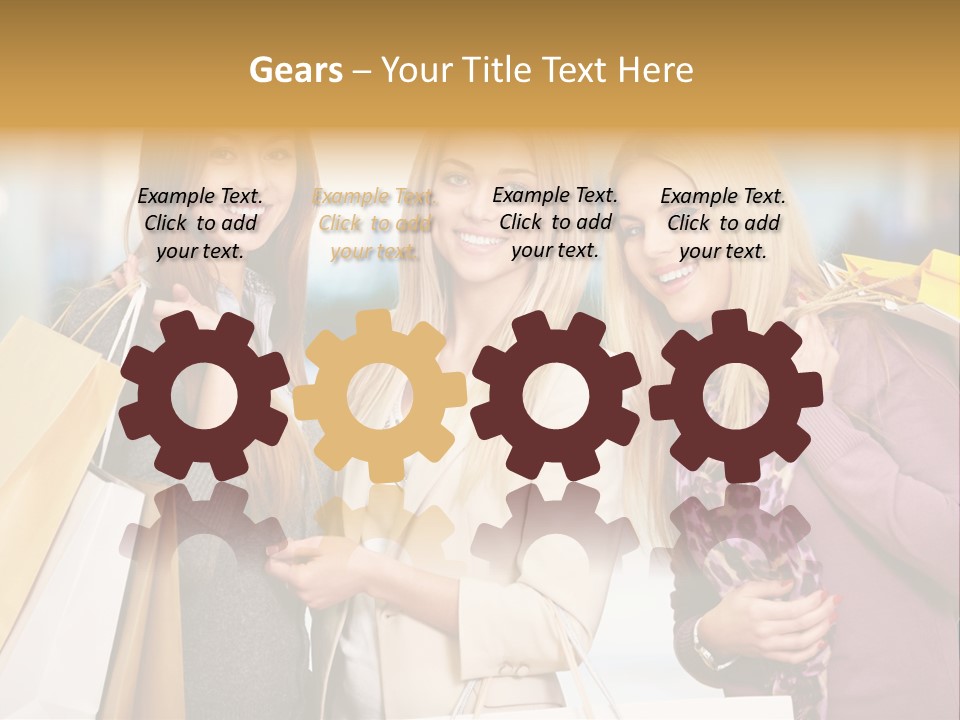 Beautiful Friendship Looking PowerPoint Template