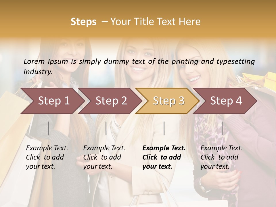Beautiful Friendship Looking PowerPoint Template