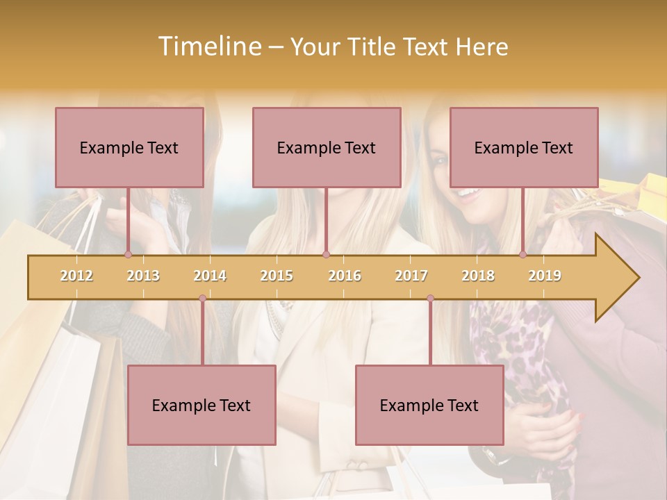 Beautiful Friendship Looking PowerPoint Template