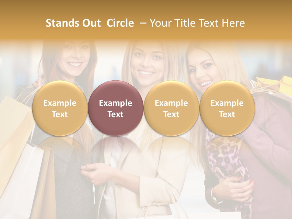 Beautiful Friendship Looking PowerPoint Template