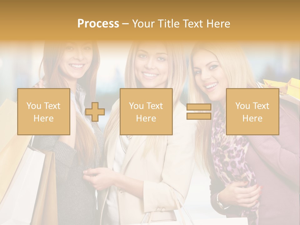 Beautiful Friendship Looking PowerPoint Template