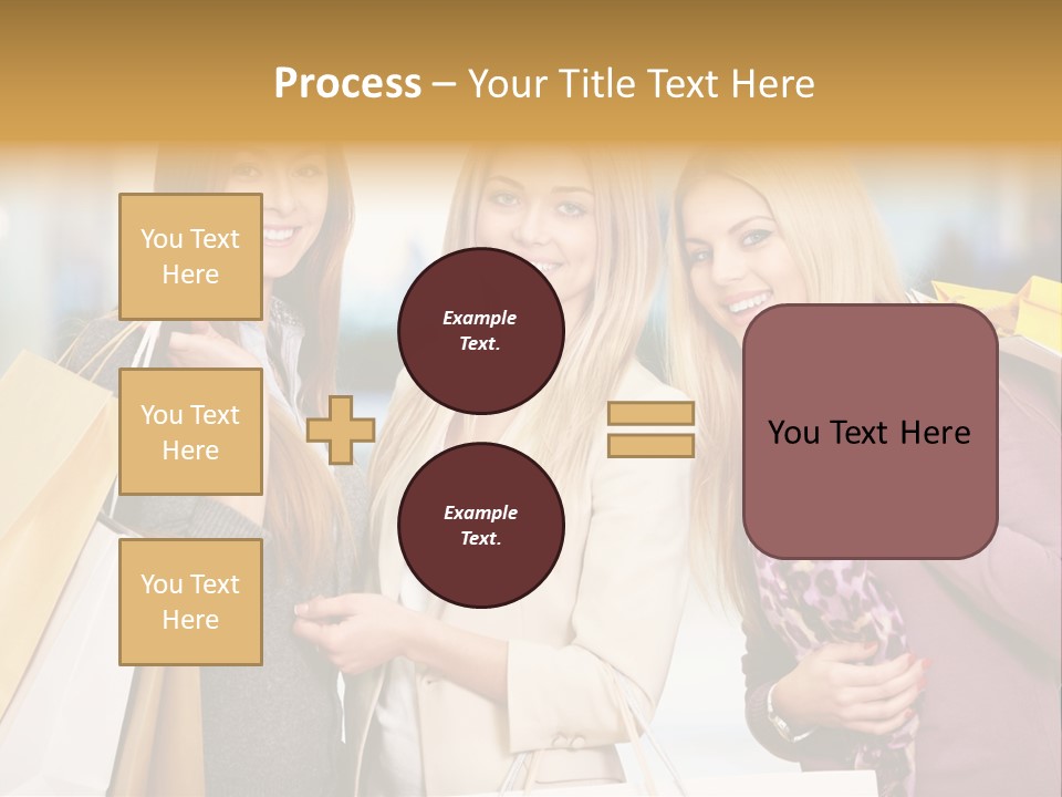 Beautiful Friendship Looking PowerPoint Template